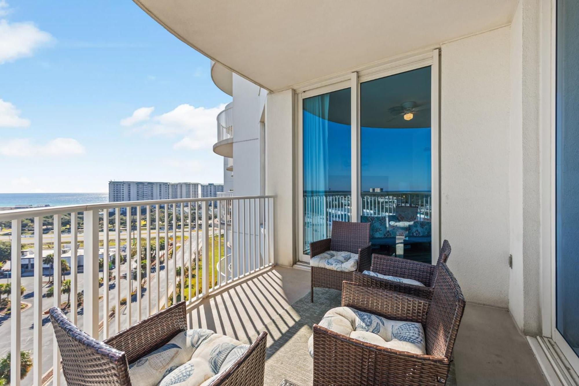 5 Star Resort 11Th Fl Stunning Sunrise 2Br 2Ba King Suite,Pools ,Shuttle Or Walk To Beach Дестін Екстер'єр фото
