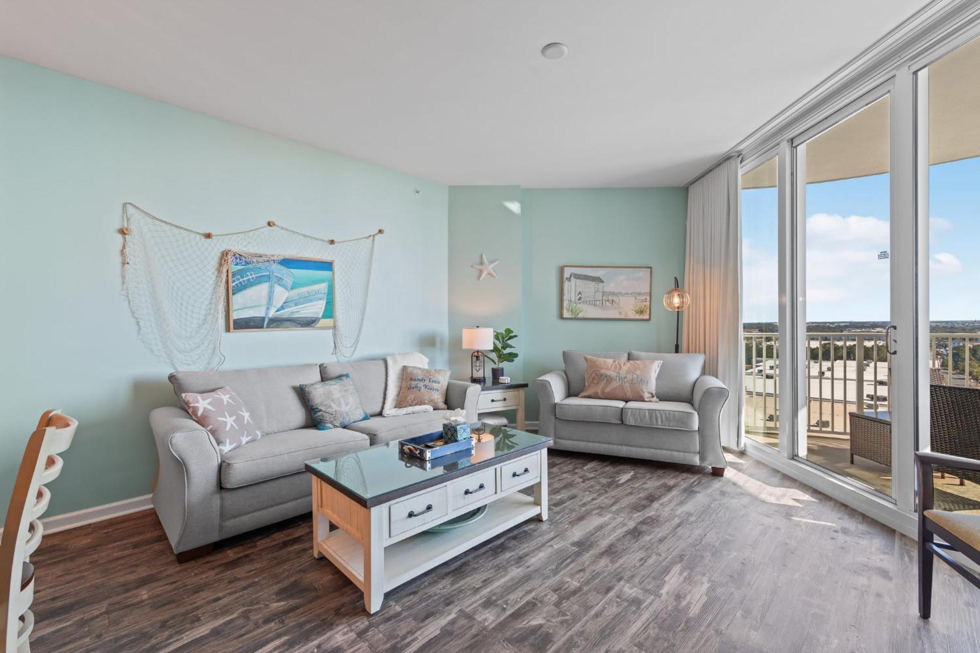 5 Star Resort 11Th Fl Stunning Sunrise 2Br 2Ba King Suite,Pools ,Shuttle Or Walk To Beach Дестін Екстер'єр фото