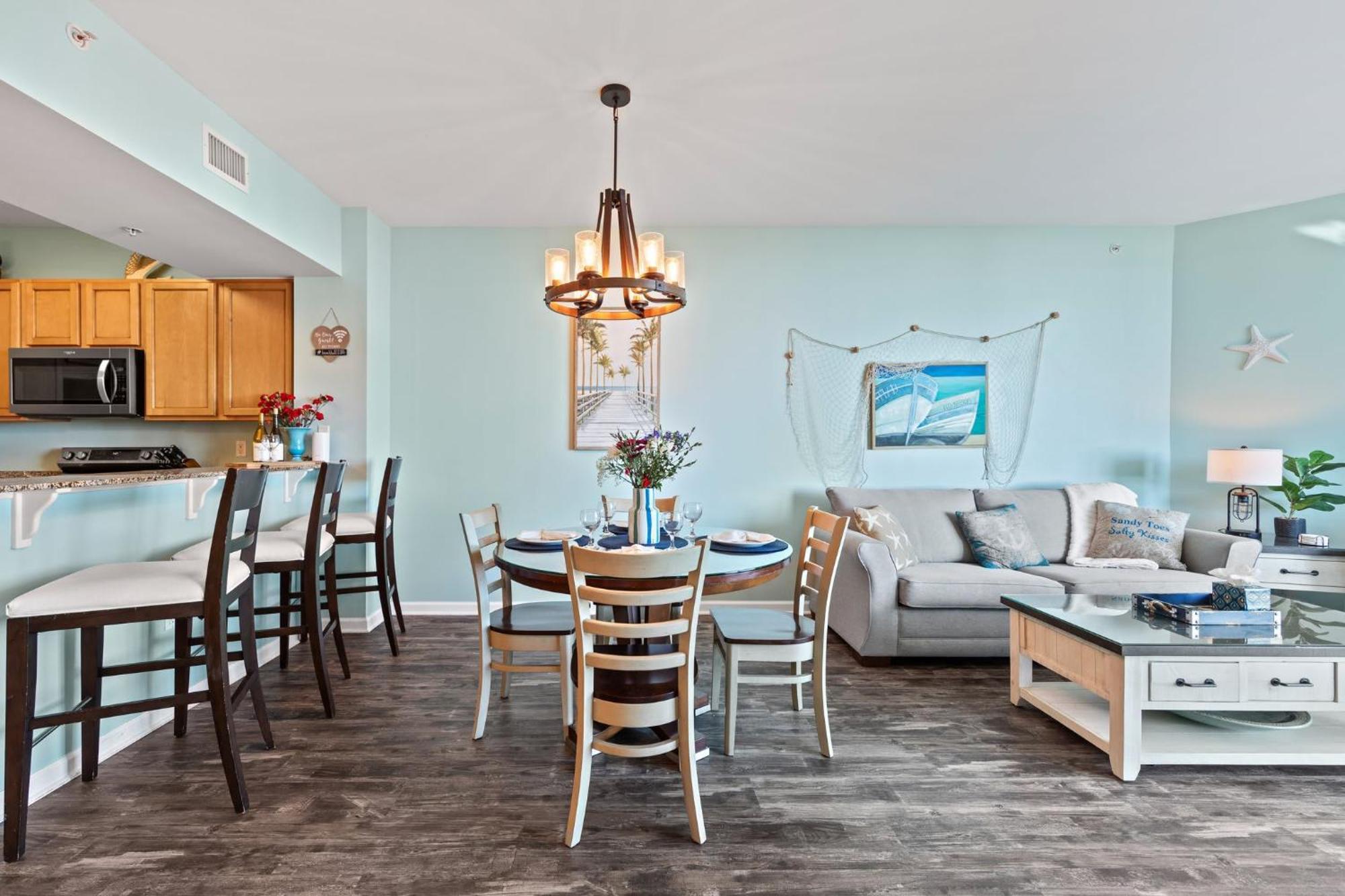 5 Star Resort 11Th Fl Stunning Sunrise 2Br 2Ba King Suite,Pools ,Shuttle Or Walk To Beach Дестін Екстер'єр фото
