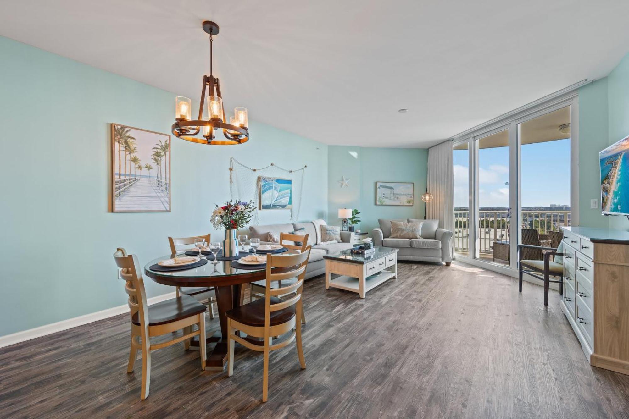 5 Star Resort 11Th Fl Stunning Sunrise 2Br 2Ba King Suite,Pools ,Shuttle Or Walk To Beach Дестін Екстер'єр фото