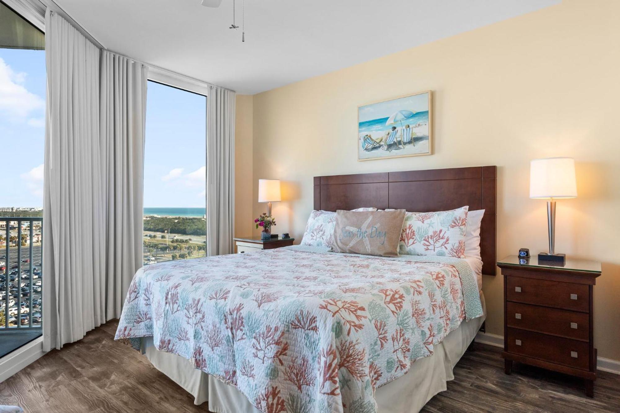 5 Star Resort 11Th Fl Stunning Sunrise 2Br 2Ba King Suite,Pools ,Shuttle Or Walk To Beach Дестін Екстер'єр фото