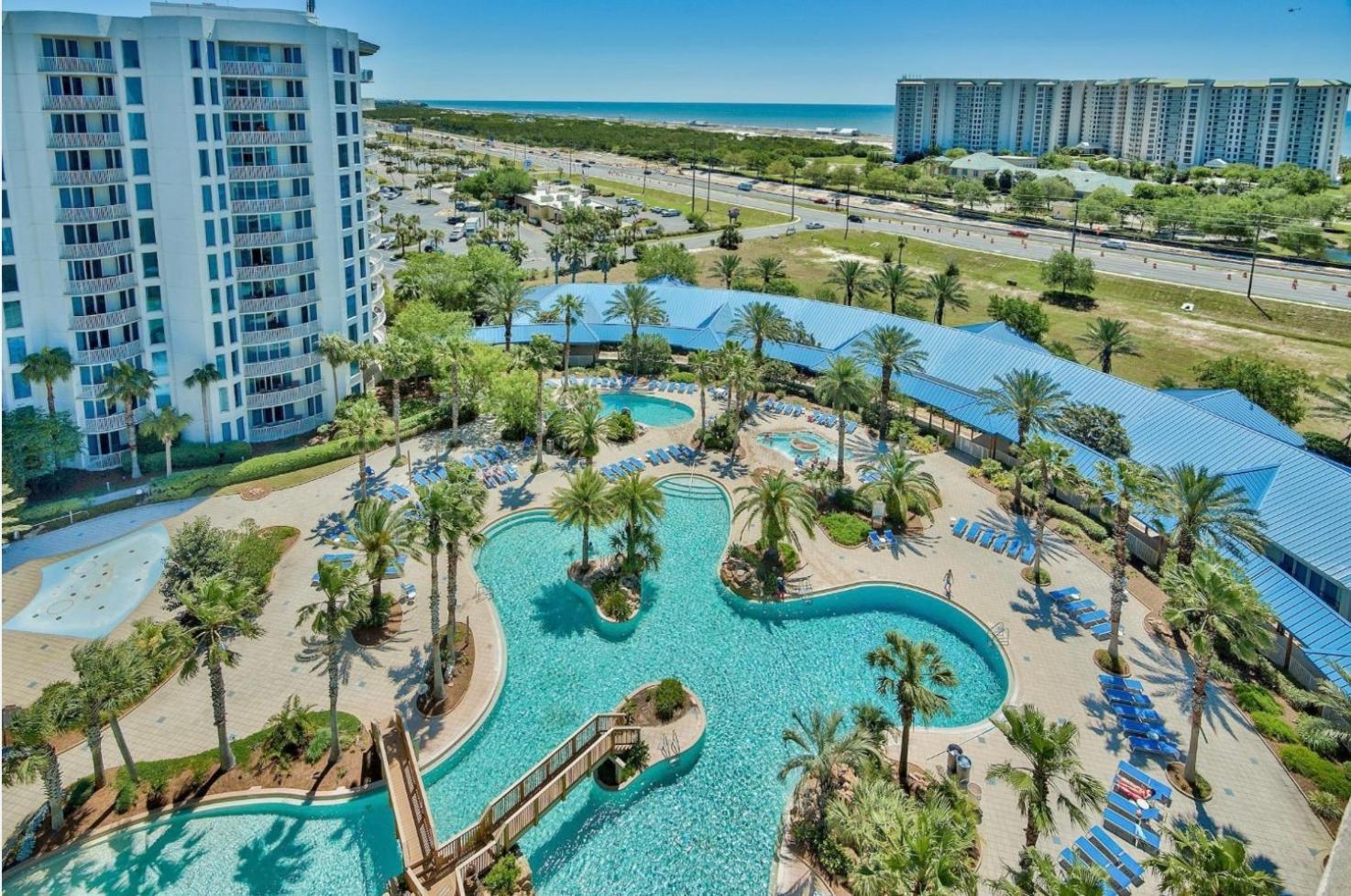 5 Star Resort 11Th Fl Stunning Sunrise 2Br 2Ba King Suite,Pools ,Shuttle Or Walk To Beach Дестін Екстер'єр фото