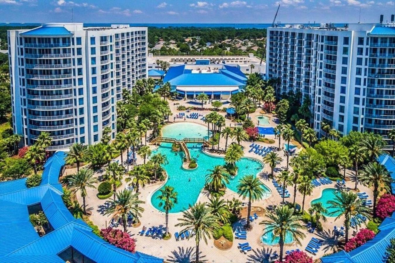 5 Star Resort 11Th Fl Stunning Sunrise 2Br 2Ba King Suite,Pools ,Shuttle Or Walk To Beach Дестін Екстер'єр фото